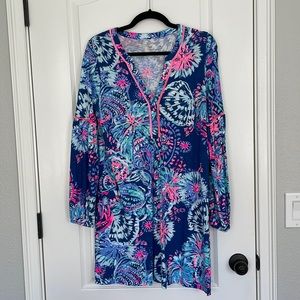 Lilly Pulitzer Joy Long Sleeve Dress “Gypsea Girl” Print
